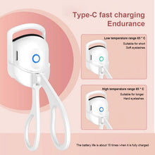 Load image into Gallery viewer, New Heating Eyelash Curler Electric Temperature Control Charging Mini Portable Electric Eyelash Curler Makeup Tools