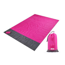 Load image into Gallery viewer, 2x2.1m Waterproof Pocket Beach Blanket Folding Camping Mat Mattress Portable Lightweight Mat Outdoor Picnic Mat Sand Beach Mat
