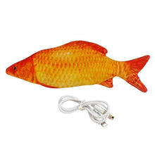 Load image into Gallery viewer, Electric Dancing Fish Kicker Cat Toy Wagging Flipping Realistic Moving