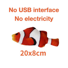 Load image into Gallery viewer, Moving Fish Cat Toy Electronic Flopping Cat Kicker Fish Toy Catnip Fish Toys for Cats Pet Supplies Funny Chew Toy for Indoor Cat