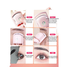 Load image into Gallery viewer, New Heating Eyelash Curler Electric Temperature Control Charging Mini Portable Electric Eyelash Curler Makeup Tools
