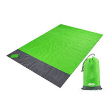 Load image into Gallery viewer, 2x2.1m Waterproof Pocket Beach Blanket Folding Camping Mat Mattress Portable Lightweight Mat Outdoor Picnic Mat Sand Beach Mat
