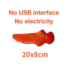Load image into Gallery viewer, Moving Fish Cat Toy Electronic Flopping Cat Kicker Fish Toy Catnip Fish Toys for Cats Pet Supplies Funny Chew Toy for Indoor Cat
