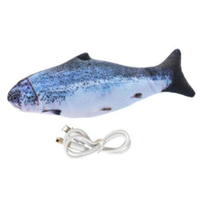 Load image into Gallery viewer, Electric Dancing Fish Kicker Cat Toy Wagging Flipping Realistic Moving
