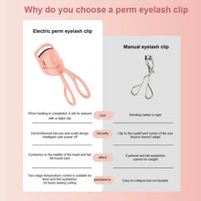 Load image into Gallery viewer, New Heating Eyelash Curler Electric Temperature Control Charging Mini Portable Electric Eyelash Curler Makeup Tools
