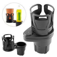 Load image into Gallery viewer, 2in1 360 Rotating Car Cup Holder and  Stand Bracket Sunglasses &amp; Phone Organizer
